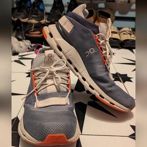 Cloudnova Men's Sneakers in Blue and Orange Size 11